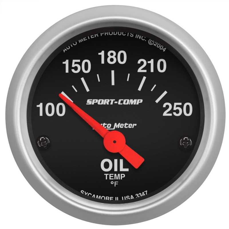 Sport-Comp™ Electric Oil Temperature Gauge 3347